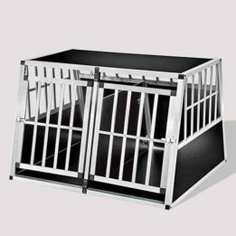 Large Double Door Dog cage With Separate board 06-0778 chinagmt.com