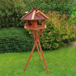 Wooden bird feeder Dia 57cm bird house 06-0979 chinagmt.com