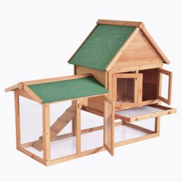 Big Wooden Rabbit House Hutch Cage Sale For Pets 06-0034 chinagmt.com
