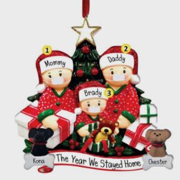 DIY Personalise Family Christmas Tree PVC Decorations Tree chinagmt.com