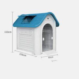 PP Material Portable Pet Dog Nest Cage Foldable Pets House Outdoor Dog House 06-1603 chinagmt.com