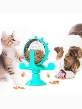 Wholesale Patented 360 Rotating Cat Treat Dispenser Toy with Bell, ABS/TPR (Slow Feeder) 112-251040 Pet Products Factory, OEM Manufacturer, Supplier, Agent chinagmt.com Wholesale Patented 360 Rotating Cat Treat Dispenser Toy with Bell