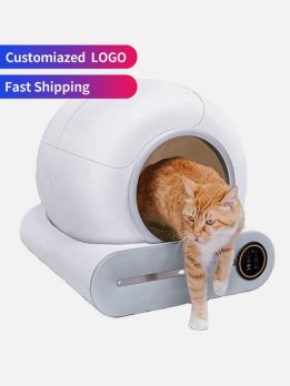 Wholesale APP Control Intelligent Smart Self Cleaning Litter Box for Cats Automatic Cat Toilet Litter Box 116-5903