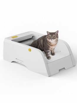Wholesale Cat Autoclean Litter Box Smart Pet Electric Semi-automatic Quick Self Cleaning Cat Litter Box 116-5904